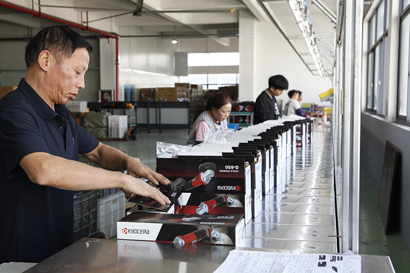 خط التعبئة والتغليف